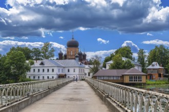 Svyato-Vvedensky Island Monastery near Pokrov, Russia, Europe