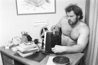 Film projector in the 19702. Ricky Bruch (1946-2011) Swedish track and field athlete. He competed