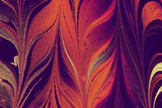 Abstract creative marble pattern texture. Traditional art of Ebru marbling