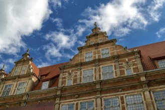 Old town centre of Gdansk in Poland on the Baltic coast