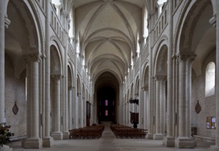 Convent of Sainte-Trinité, view to the east, St., Saint, Saint