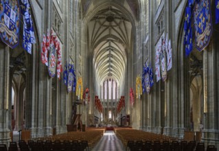 Sainte-Croix d'Orleans Cathedral in Gothic style, Orleans, Loiret department, Centre Val de Loire
