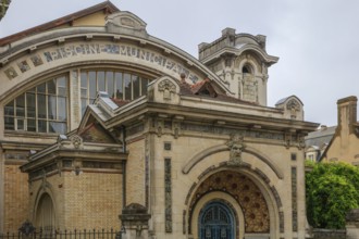 Piscine Saint-Georges, Art Nouveau swimming pool, Rennes, Ille-et-Vilaine department, Brittany