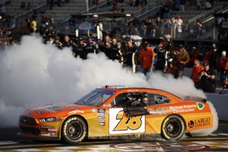 Aric Almirola wins the DoorDash 250 in Sonoma, CA, USA, North America