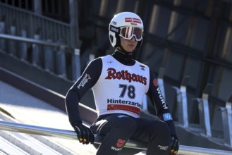 Simon Vöhringer (SC Hinterzarten) at the Alpencup Ski Jumping Hinterzarten 2024, Hinterzarten,