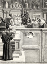 SCENE IV., Götz von Berlichingen by Johann Wolfgang von Goethe, Bamberg Palace, the Bishop, the