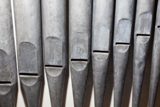 Pipes of an organ