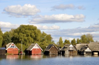 Boathouses near Röbel Müritz