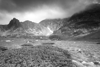 Landscape in the mountain. Bulgaria, Rila mountain