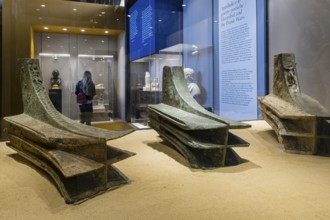 Punic ship´s rostrum, from area of the battle of Egadi islands, 3rd cent. BCE, The Coliseum, Rome,