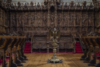 Coro, Catedral de la Asunción de la Virgen, Salamanca, comunidad autónoma de Castilla y León,