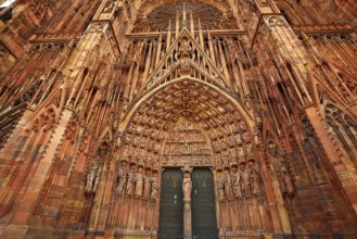 Notre Dame Cathedral in Strasbourg Alsace France