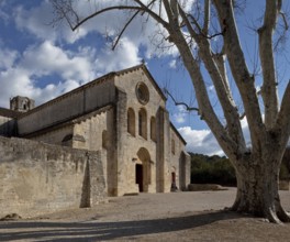 Cistercian monastery founded in 1144, church built 1175-1220, view from north-west, St., Sankt,