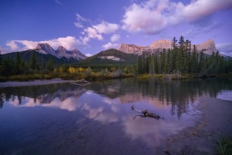 The Three Sisters Alberta Bannf National Park