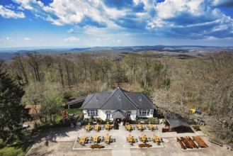 View of the restaurant from the Josephskreuz
