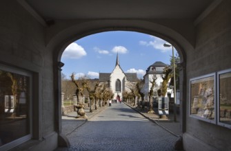 Marienstatt Abbey, Streithausen, Westerwald hills, Rhineland-Palatinate, Germany, Europe