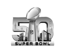 Super Bowl 50 emblem, Sports leagues, Logo