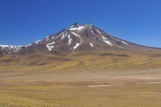 Atacama Desert, Chile. Salar Aguas Calientes. Lake Tuyacto. South America