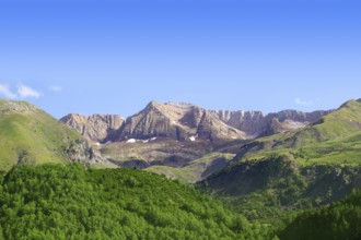 Pyrenees peaks Panticosa scenics Huesca Aragon spain