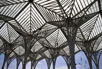 Lisbon, East railway station by Santiago Calatrava 1998