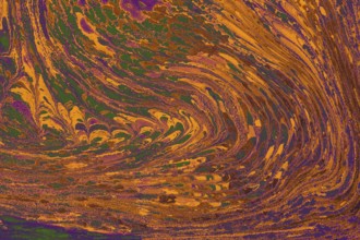 Abstract creative marble pattern texture. Traditional art of Ebru marbling
