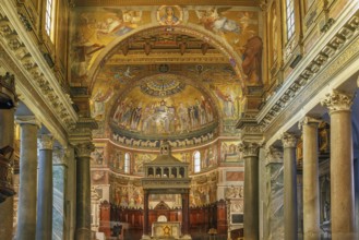 Basilica of Our Lady in Trastevere is a titular minor basilica, one of the oldest churches of Rome,