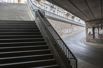 Railway subway at the main station - Bonn, North Rhine-Westphalia, Germany, Europe
