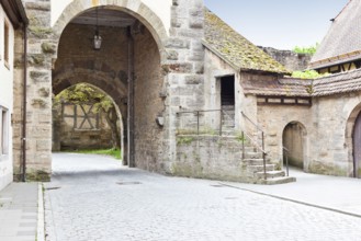 An image of the medieval town Rothenburg in Germany