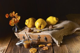 Fresh and tasty Quitte (Cydonia oblonga)