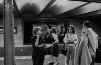GDR, Berlin, 29.06.1990, Vernissage of the Umweltgalerie, (sponsored by the Büro für Architektur