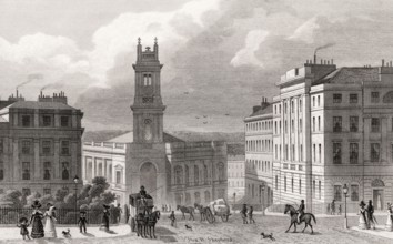 St Stephen's Church, St Vincent Street, Edinburgh, Scotland, 19th century, from Modern Athens by Th