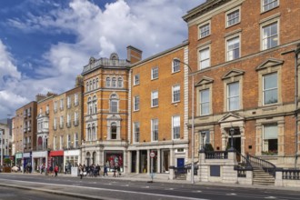 Street in Dublin city center, Ireland, Europe