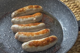 Sausages in the pan