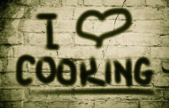I Love Cooking Concept