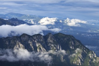 Clouds in the Italian Alps