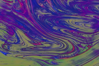 Traditional Ottoman Turkish abstract marbling art patterns as background