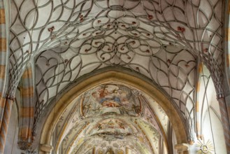 Kötschach, Parish Church of Our Lady (Gailtal Cathedral), vaults in the nave and choir