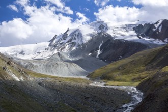 Wonderful Tien Shan mountains. Kyrgyzstan