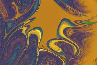 Marbling art patterns as abstract colorful background