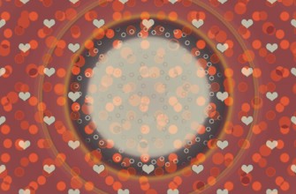 Creative abstract heart pattern background texture
