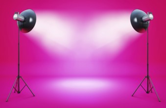 3D rendering of a background