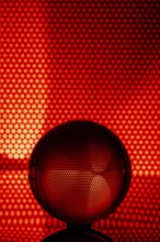 Light painting with a glass ball photograph