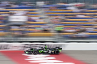 AGUSTIN HUGO CANAPINO (78) of Arrecifes, Argentina drives on track during the Hy-Vee One Step 250
