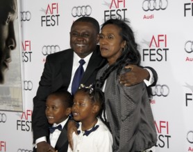 Dr. Bennet Omalu at the AFI FEST 2015 Centerpiece Gala premiere of 'Concussion' held at the TCL