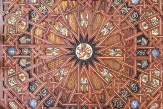 Toledo, Spain, December 16, 2018: Interior of the Monastery of San Juan de los Reyes in Toledo,
