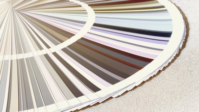 Sample Colors Catalog, Color wheel choosing paint tone