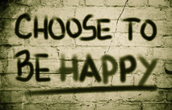 Choose To Be Happy Concept