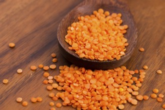 Dry Organic Red Lentils, lodz, poland