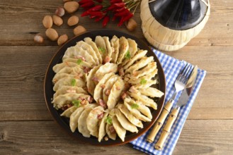 Pierogi.Polish dish