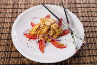 Fish with soy sauce